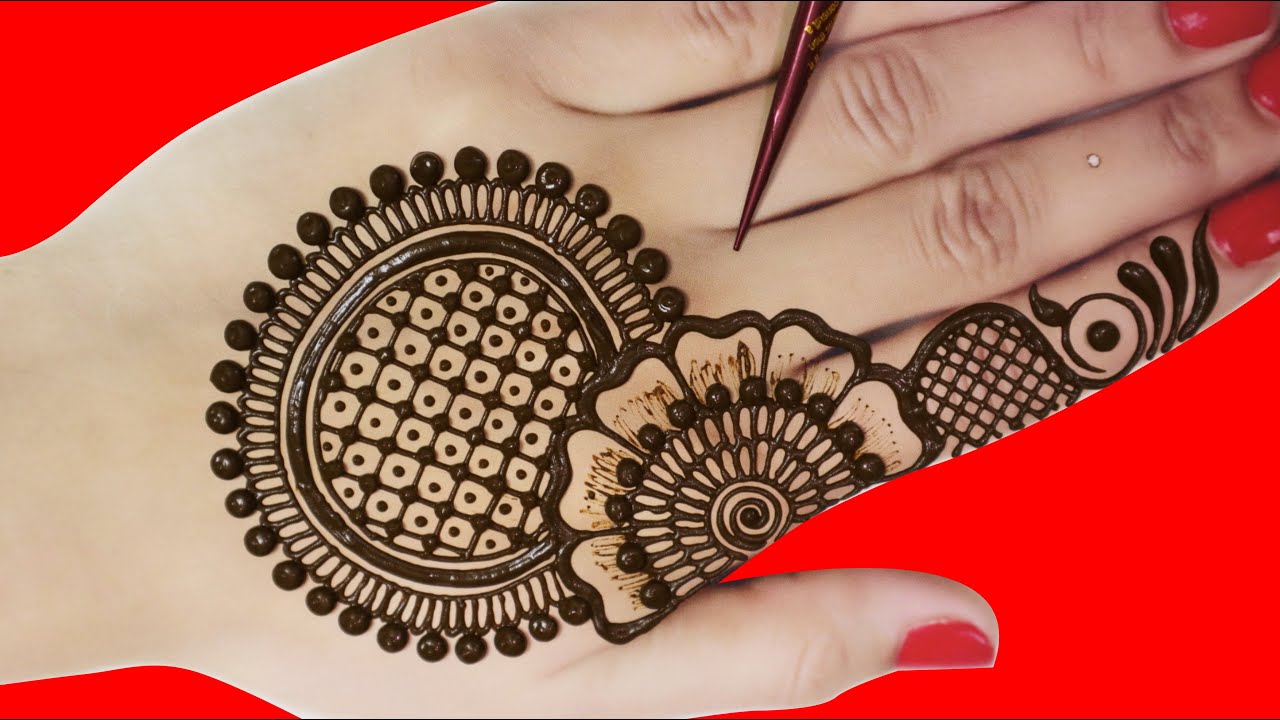 Back Hand Arabic Mehandi Design 22 Simple Easy Mehndi Design For Hands Mehandi Design Youtube