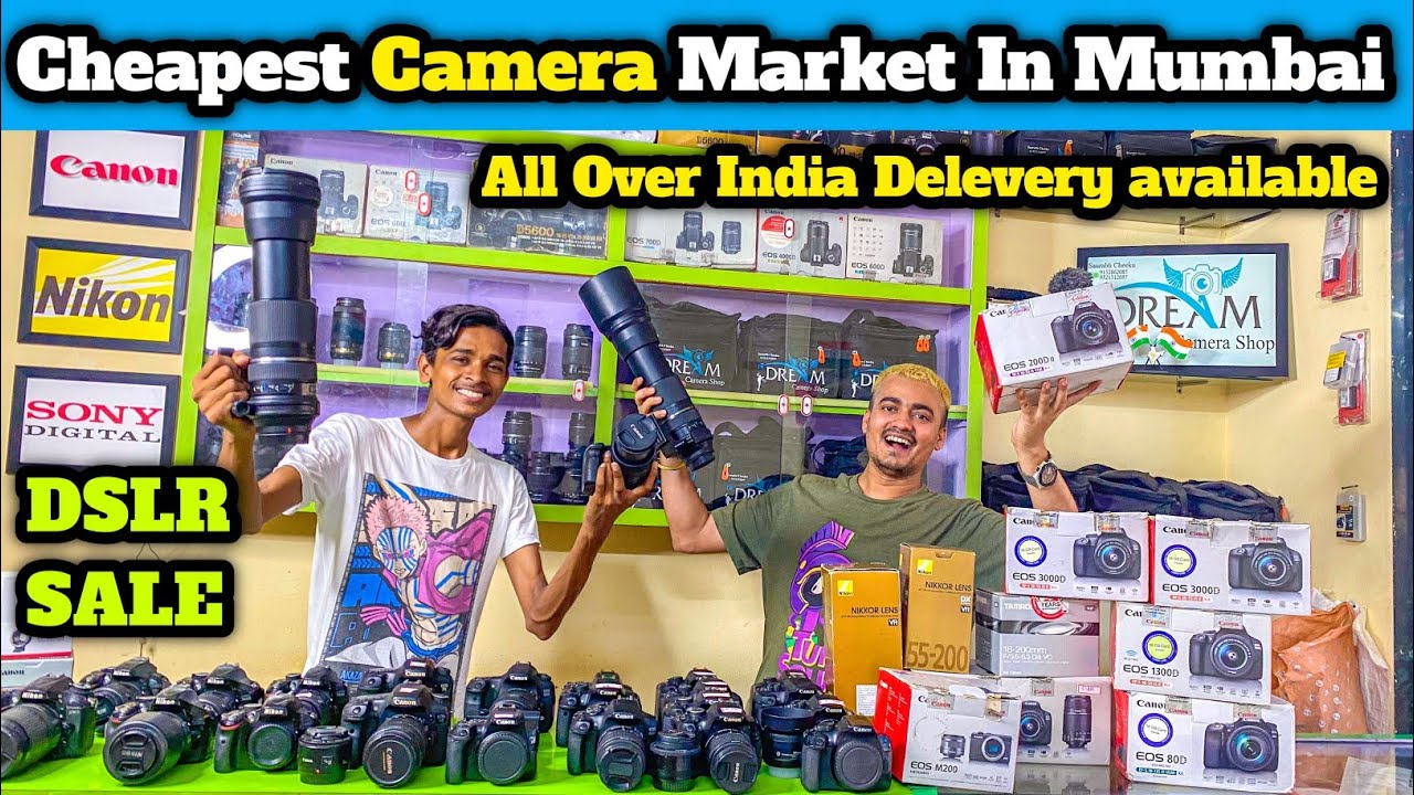 Second Hand Dslr Camera Market in Mumbai Cheapest camera Market in