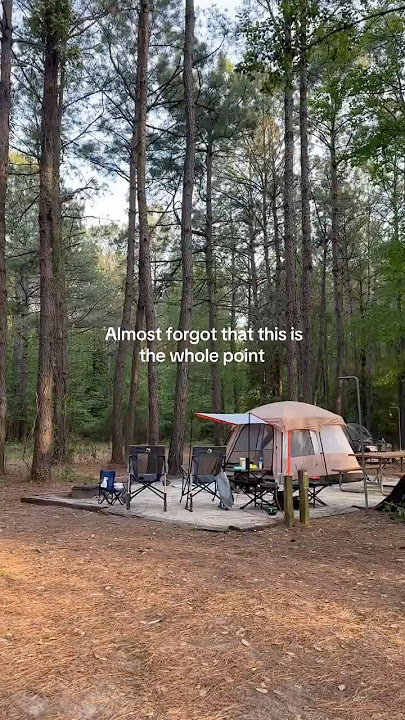 Almost forgot this is the whole point #camping