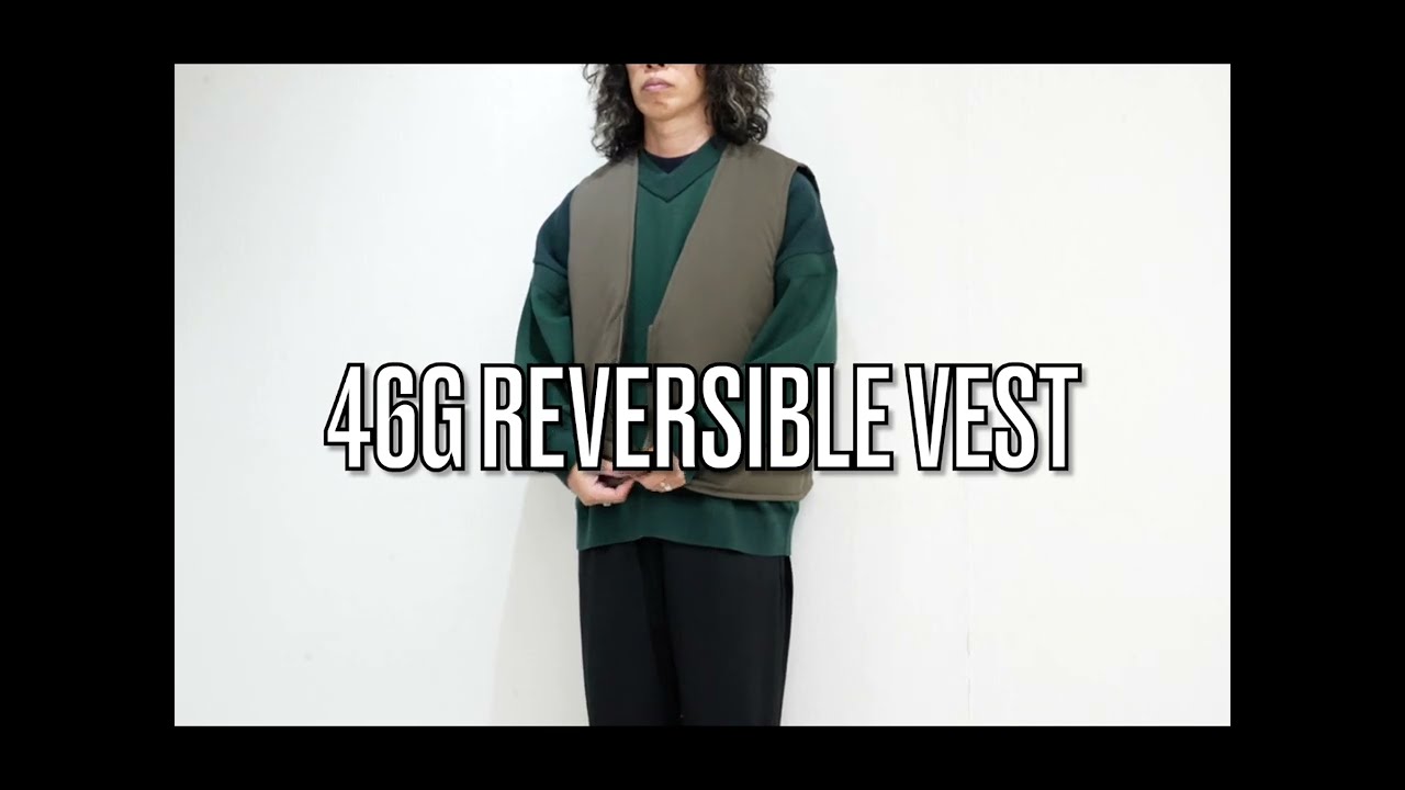 KANEMASA PHIL. 「46G Reversible Vest」
