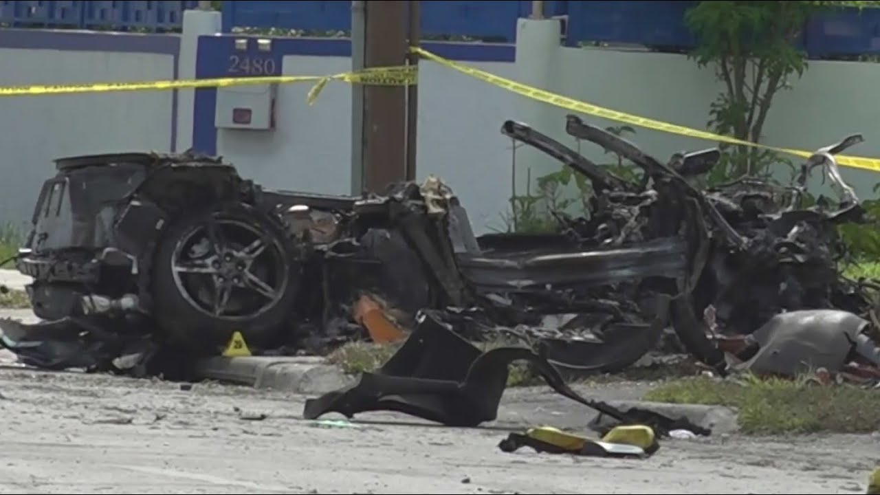 Victim identified in deadly Opa-locka crash on 135th Street - YouTube