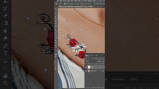 Make a Tattoo Photo Editing Photoshop #photoshop #editing #shorts #photo screenshot 3