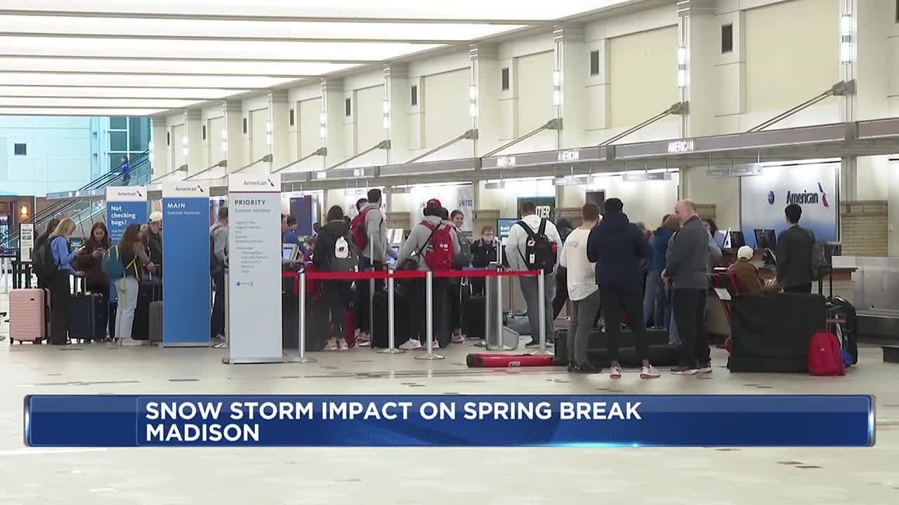 With snow forecasted, spring break begins early for some UW-Madison ...