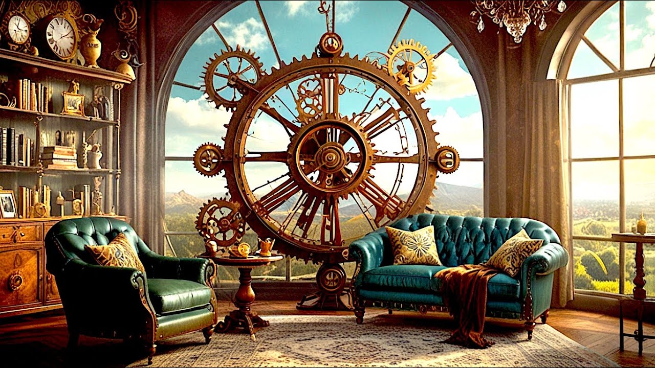 Quirky Steampunk Interior Design