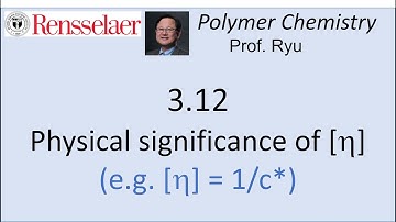 03.12 Physical significance of intrinsic viscosity