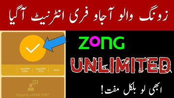Zong free internet Latest Tricks 2019 | Zong free Net | Zong free internet Working method
