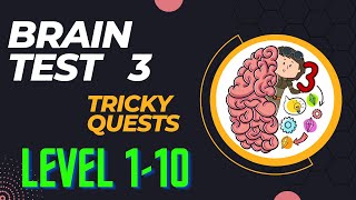 Brain Test 3: Tricky Quests || Level 01-10 || Walkthrough || Answers || screenshot 4