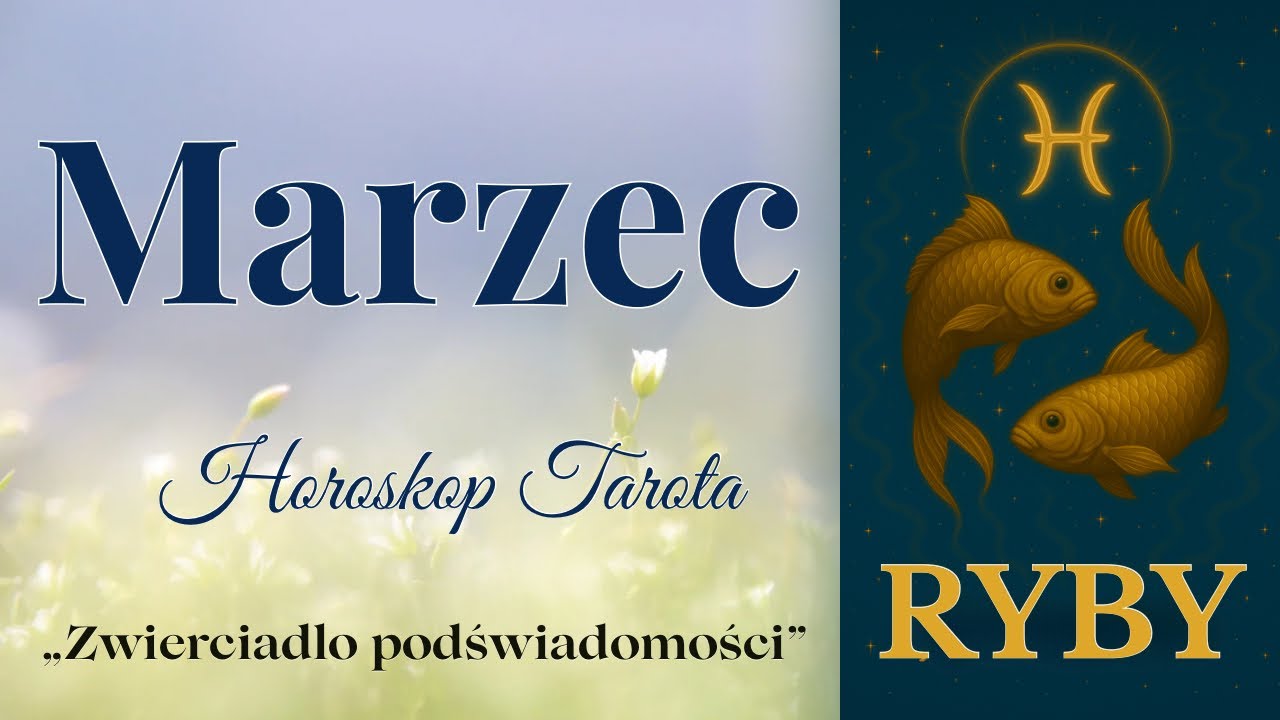 RYBY ♓️ MARZEC 🌷 Sprawy ruszą szybciej, niż myślisz. Jedna decyzja zmieni kierunek | Horoskop Tarota