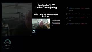 Seeing if my 13 year old computer can live stream.