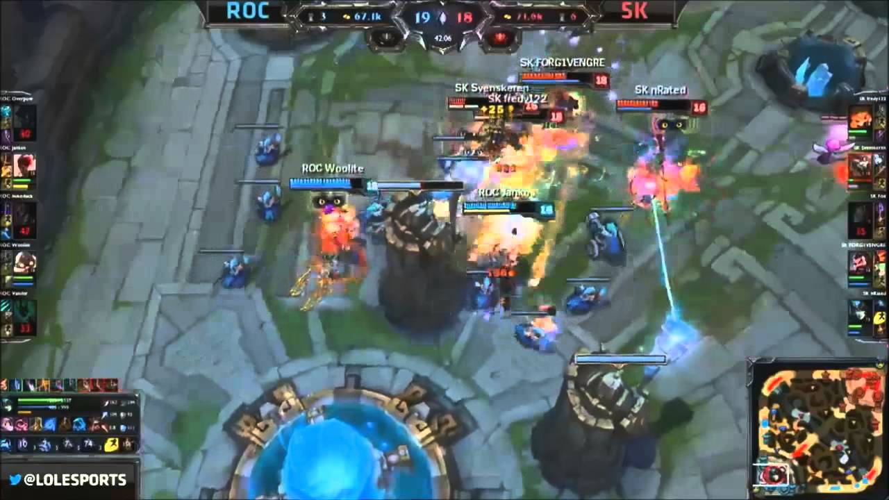 nRated finishes nukeduck and SK takes the game (SK vs ROC)