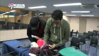 [HIT] 이휘재-우지원, '육아대결' 한판 슈퍼맨이돌아왔다.20140316