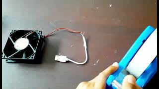 cooling fan connect to usb cable