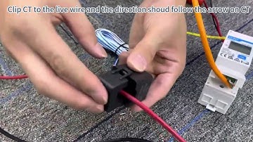 CHINT METER Installation Guide - 1P Ongrid DDSU666 with CT(100A)