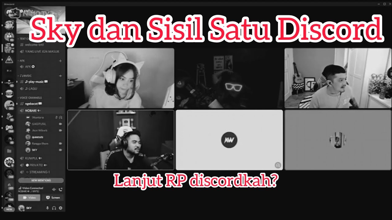 SKY DAN SISIL SATU DISCORD | APAKAH LANJUT RP di DC? | SKYSKUUY