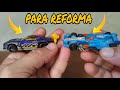 Miniaturas chegando para restauração