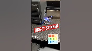 A Freaky Fast Tinkercad Fidget Spinner Artillery X4 Pro WIFI Print Klipper