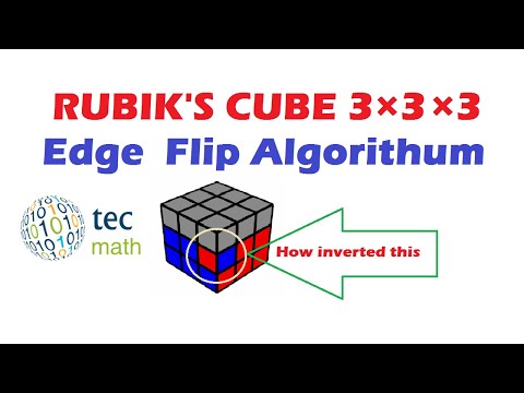 How to Flip an Edge in 2nd layer of Rubik's Cube