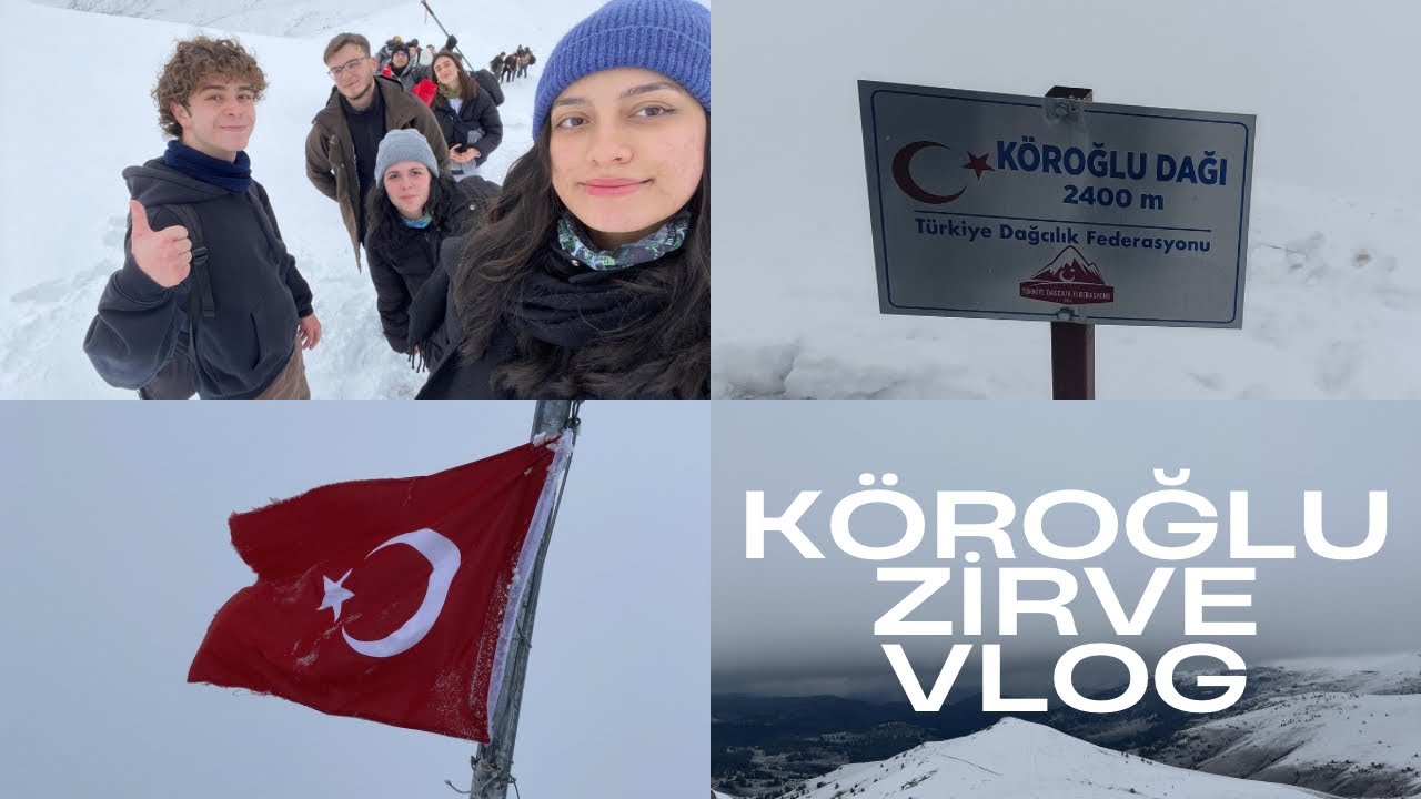 KÖROĞLU ZİRVE VLOG | ilk tırmanışım🗻