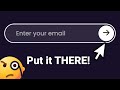 Button on Input - CSS Position Tutorial