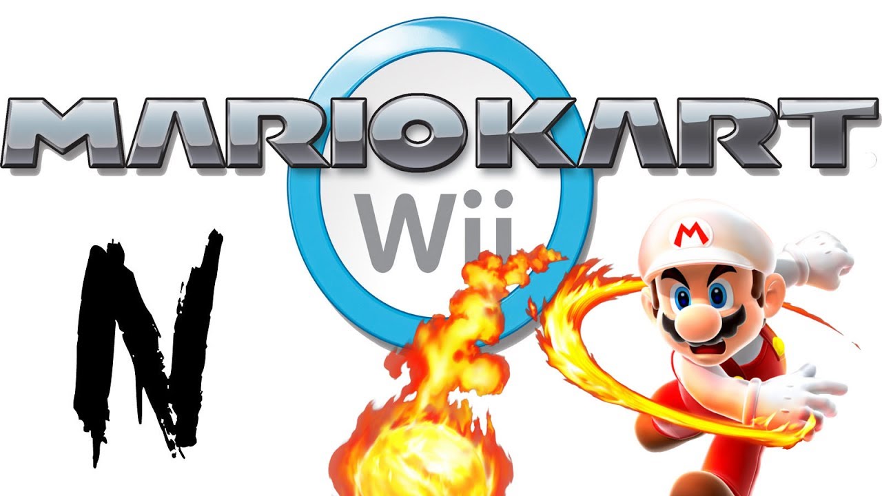 Mario Kart WII Texture Hack Fire Mario by toni kart - YouTube
