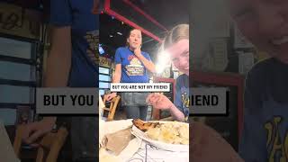 Paying with pennies at the world's rudest restaurant 🤣  -  🎥 ugh_madison