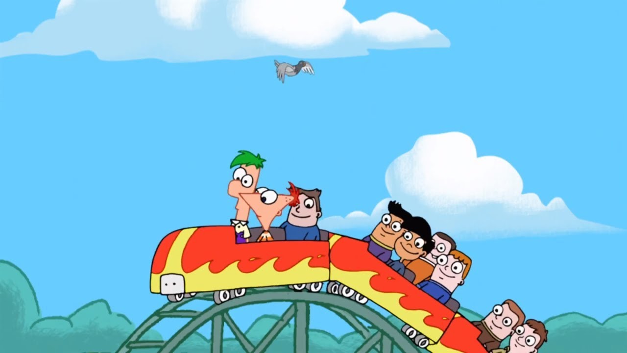 Phineas and Ferb Rollercoaster English Episode Cartoons For Kids (Çizgi ...