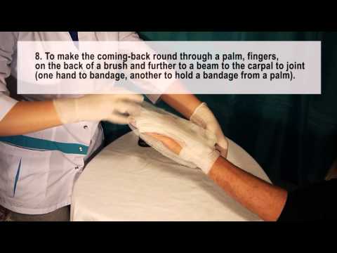 Desmurgy. Bandage Mitten