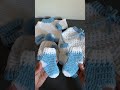 Crochet baby full set, different size sweater with the full set. #crochet #craftandcrochet