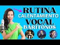 RUTINA VOCAL DIARIA para BARÍTONOS | Clases de Canto | Natalia Bliss