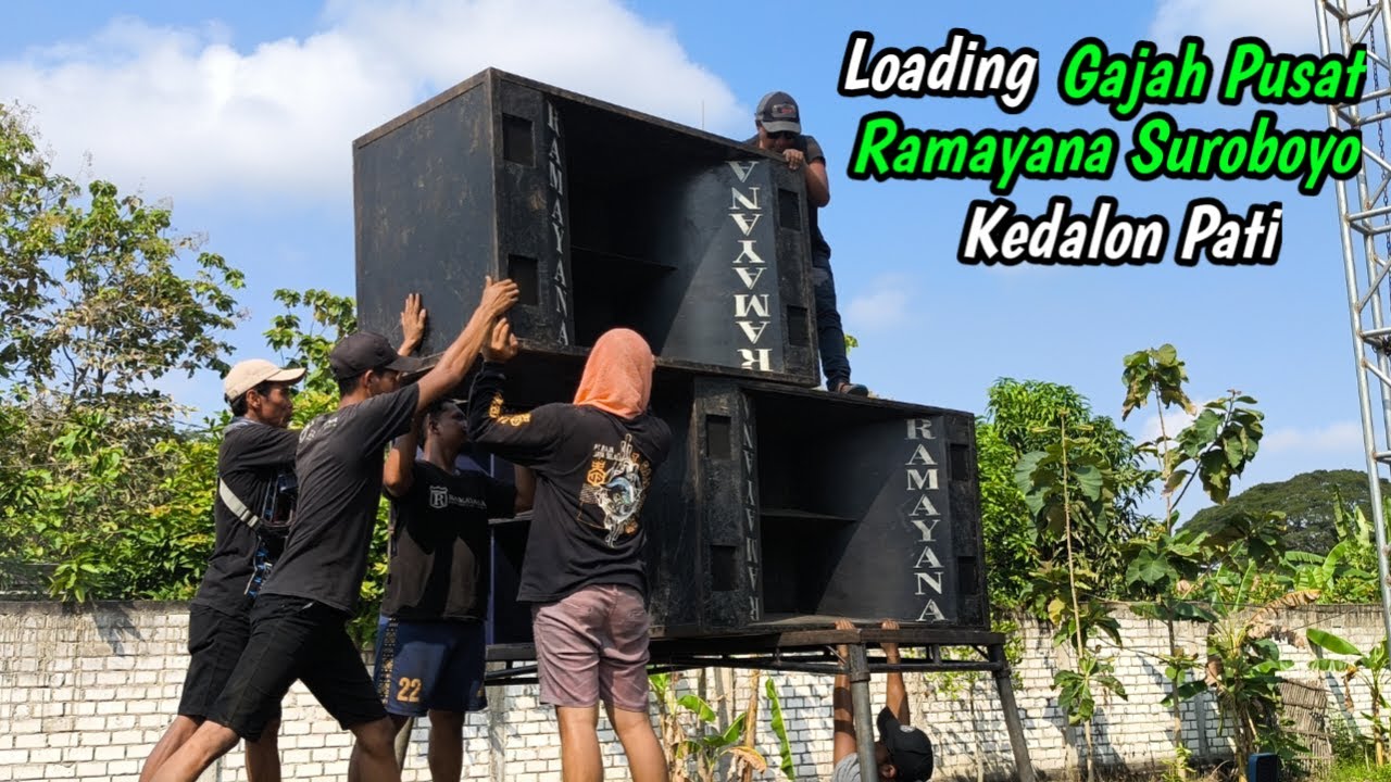 Update ❗Loading GAJAH PUSAT RAMAYANA Suroboyo Kedalon Batangan Pati~Live New Monata