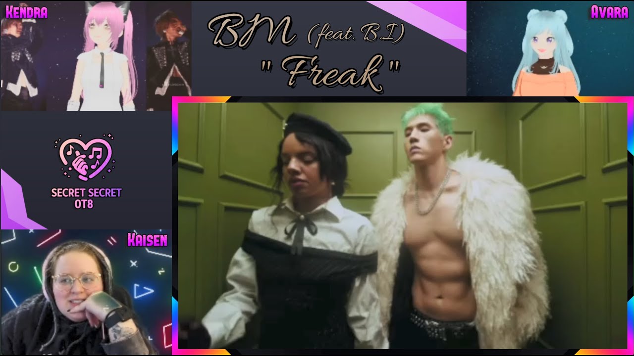 Bm Rapper Freak BM - 'Freak (feat. B.I)' MV Reaction with SSOT8 #reaction #kpop - YouTube