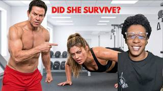 Hannah Stocking Tried Mark Wahlberg Workout Routine...(Reaction)