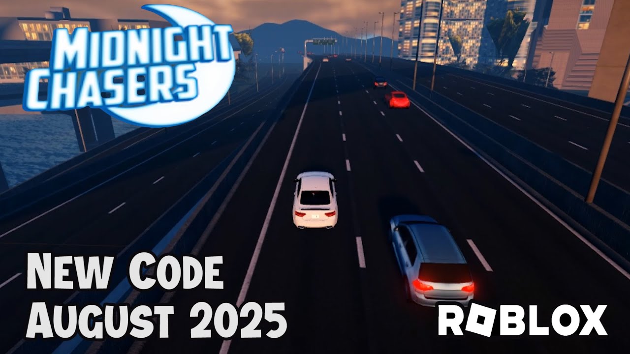 Roblox Midnight Chasers: Highway Racing New Code August 2025 - YouTube