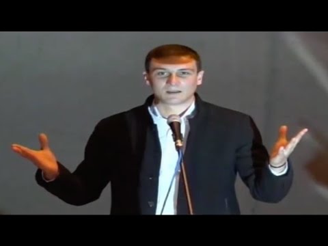 ნაწყვეტი პოეტი შოთა წურწუმიას პოეზიის საღამოდან 04.03.2016