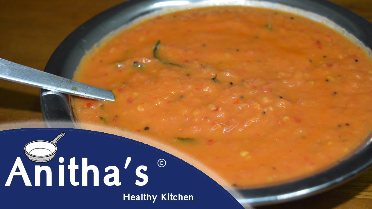 CHETTINAD THAKKALI CHUTNEY செட்டிநாடு தக்காளி சட்னி CHETTINAD THAKKALI CHUTNEY Recipe In Tam