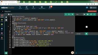 microStudio - Flappy Rect screenshot 3