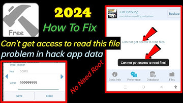 How To Fix Cannot get Access to Read this File Problem in H*ck App Data || No Root