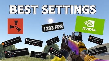 BEST RUST SETTINGS 2024 (FPS BOOST, STRETCHED RES, COLOR, COMMANDS, VISIBILITY)