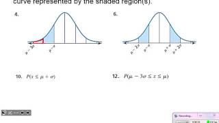 Algebra 2: Section 11.1 - Using Normal Distributions