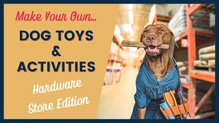 DIY Dog Toys Made From Everyday Objects by How To Train A Dream Dog 5,524 views 6 months ago 10 minutes, 18 seconds