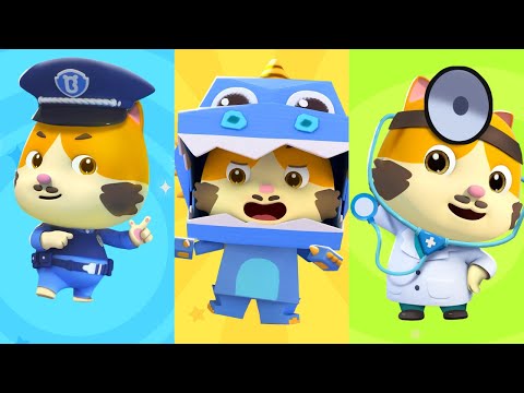 What Does Daddy Do When He Is Working? +More | Meowmi Family Show Collection | Best Cartoon for Kids