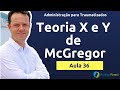 Teoria X e Y de McGregor - Administração para Traumatizados - Aula 36