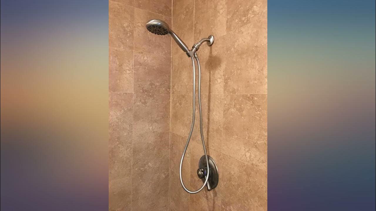 Couradric Handheld Shower Head, 6 Spray Setting High Pressure Shower