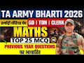 🎯TARGET 18 JANUARY TA ARMY EXAM 2026 | TA GD Practice Paper | Territorial Army GD Model Paper |