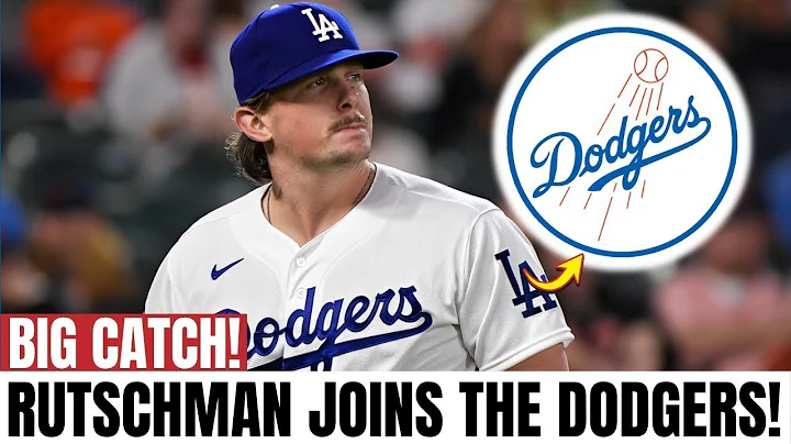 OFFICIAL: ADLEY RUTSCHMAN announced by the DODGERS — elite WALL behind plate | Dodgers News
