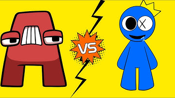 MERGE ALPHABET LORE RUN BATTLES-MERGE RAINBOW RUN #alphabet #rainbow #mergealphabetlorerun #games