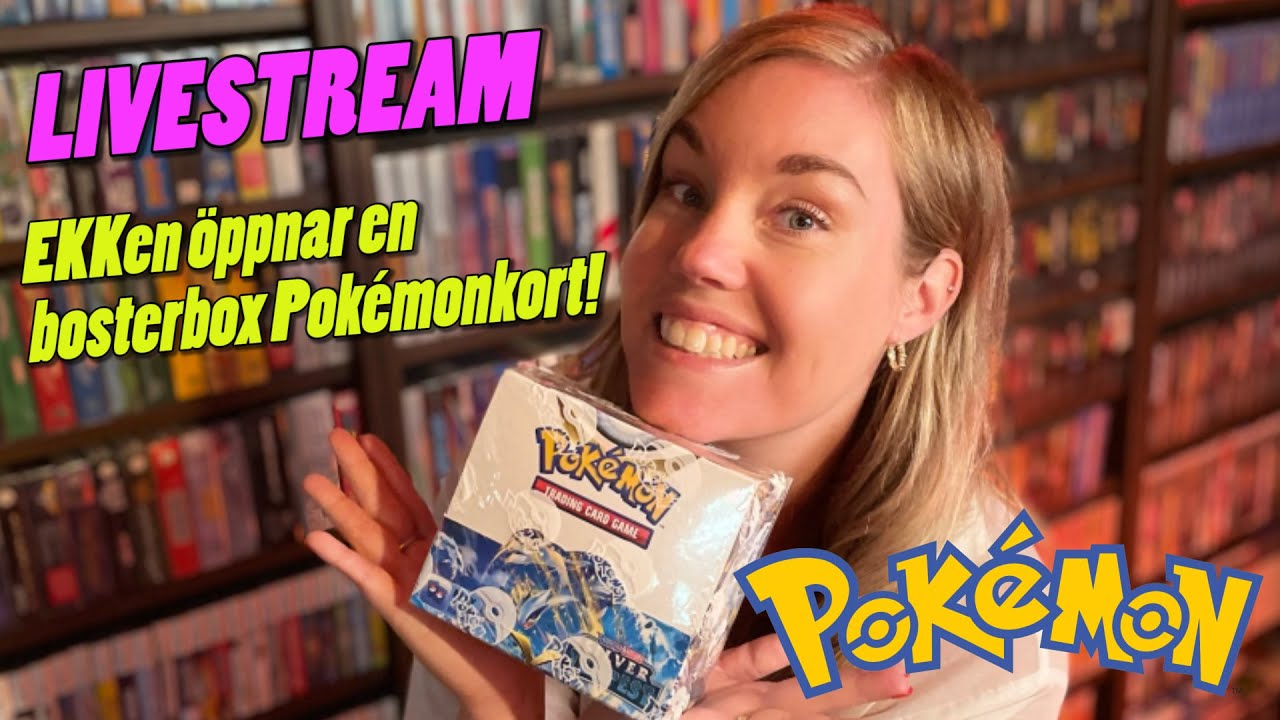 EKKen öppnar en hel Bosterbox med Pokémonkort!  -  WOW vilka hits!