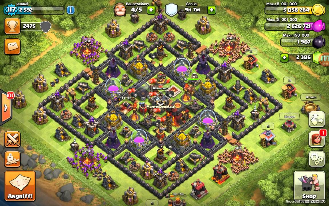 Clash Of Clans Rathaus Level 11