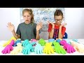 Dont choose the wrong glove slime challenge