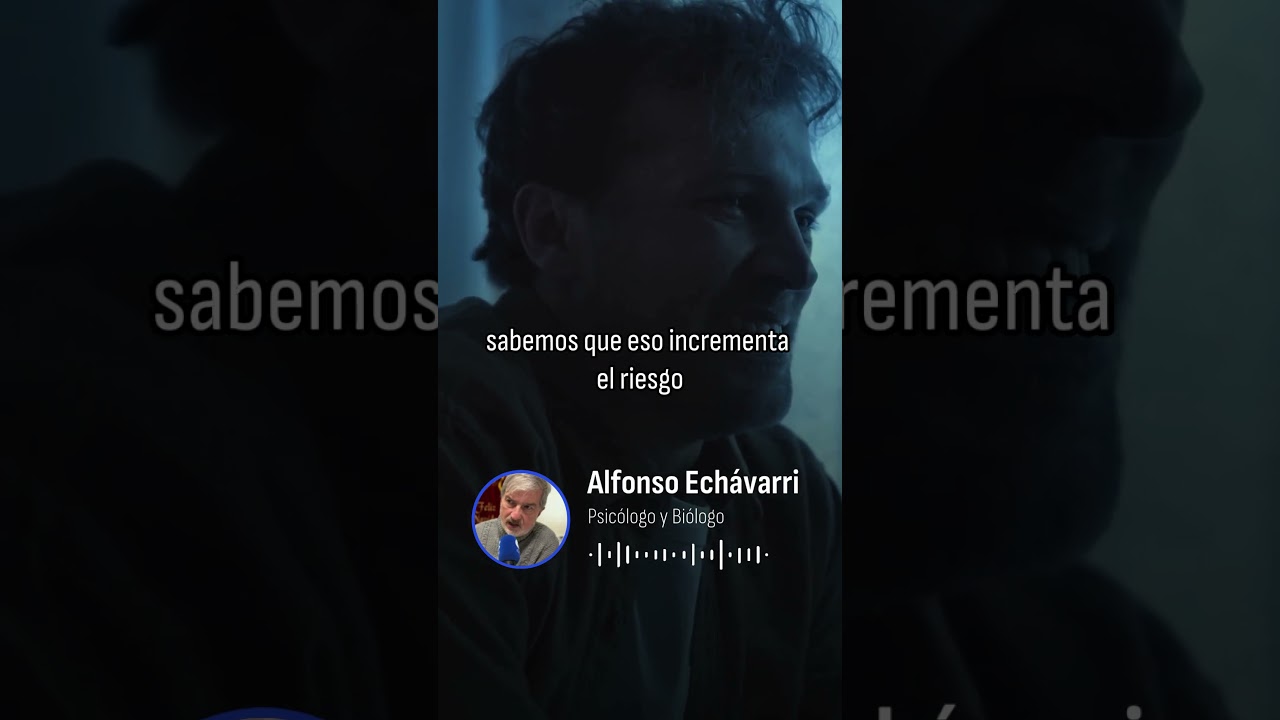 Alfonso Echávarri, psicólogo y biólogo, habla del suicidio: "Quieren dejar de sufrir, no morir"